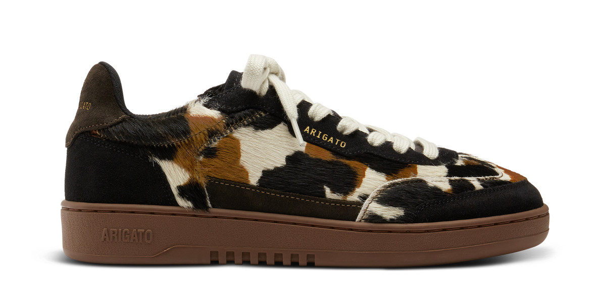 Dice T-Toe Sneaker - Dark Brown/Gum - image 1