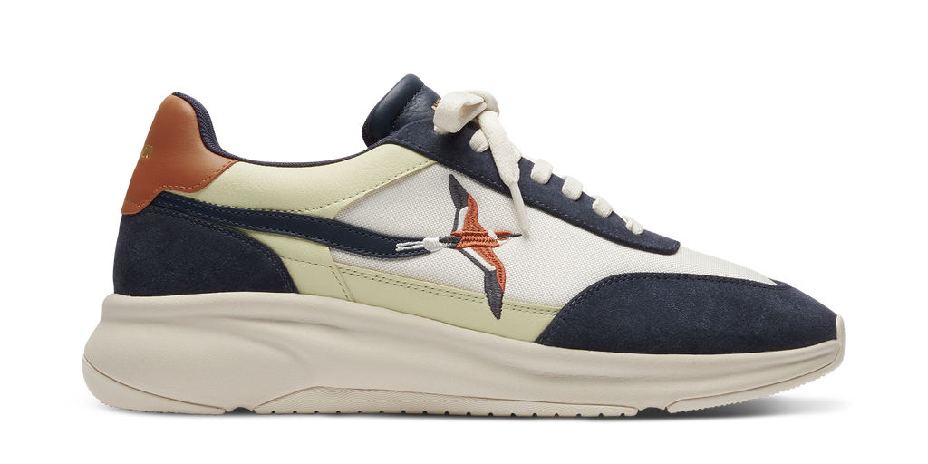 Genesis Neo Bird Runner - Off White/Dark Blue - image 1