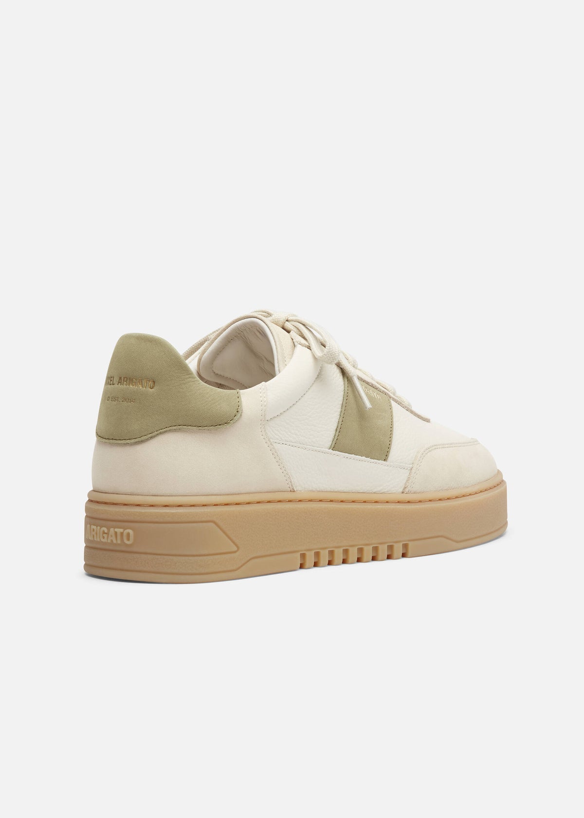 Orbit Vintage Sneaker - Off White/Green - image 3