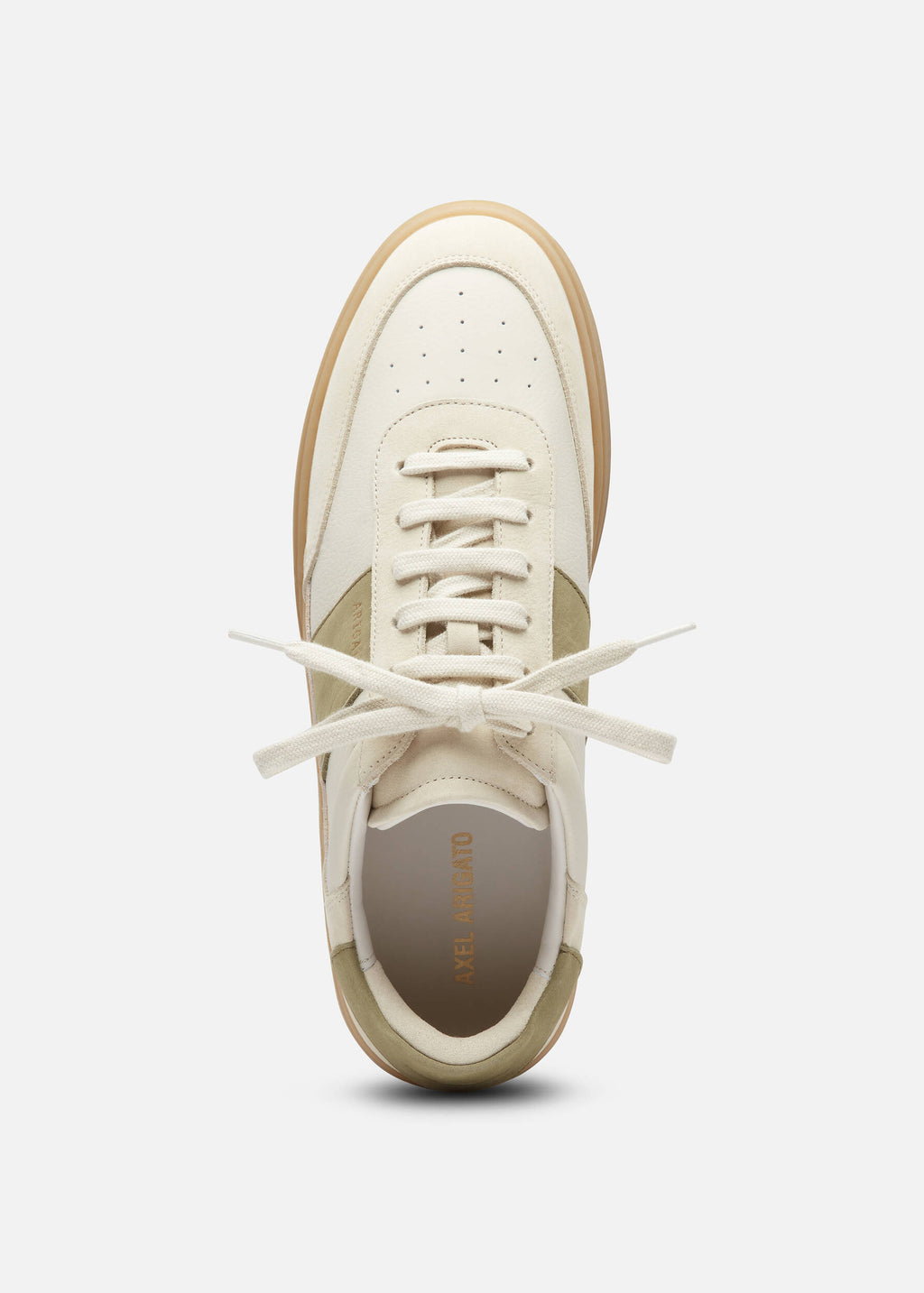 Orbit Vintage Sneaker - Off White/Green - image 4