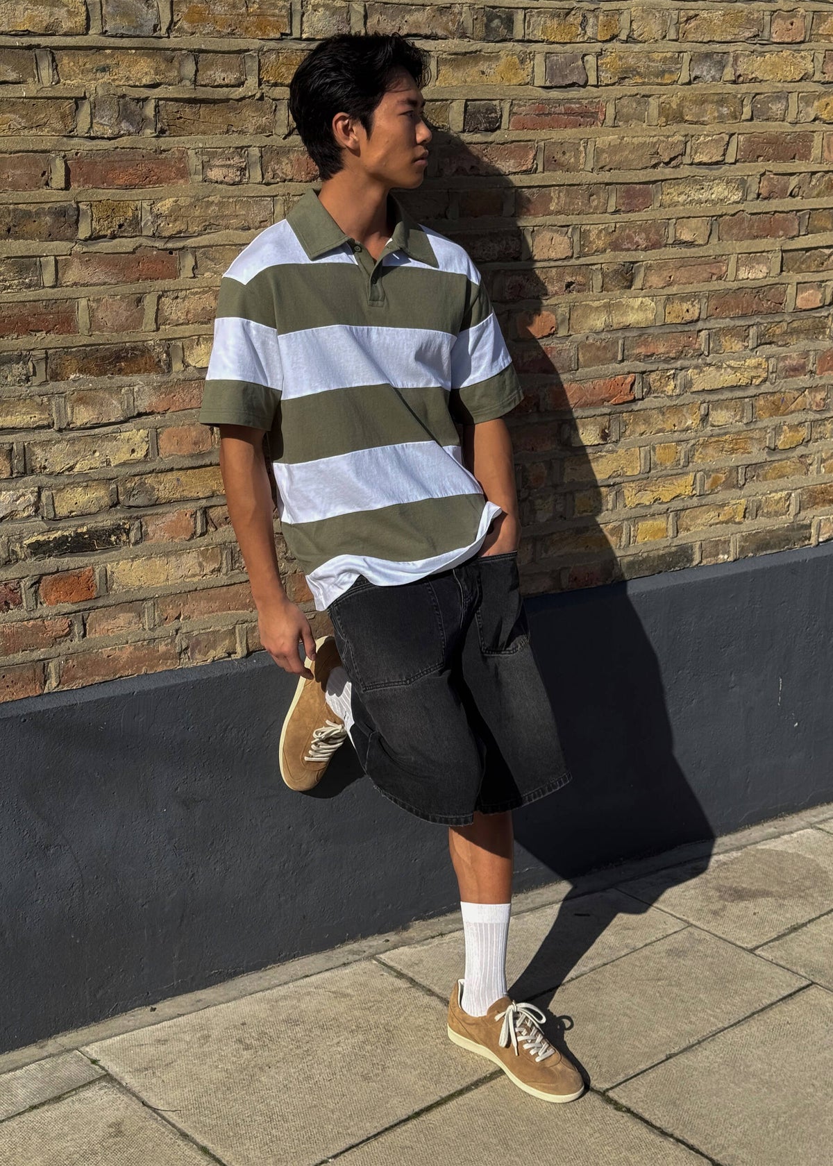 Zane Sneaker - Tan/Off White - image 10