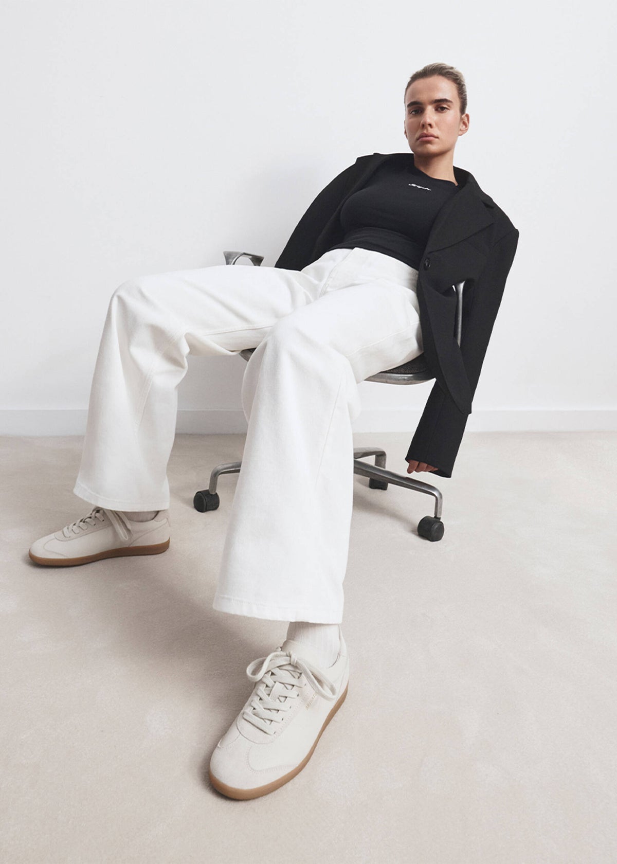 Zane Sneaker - Off White/Gum - image 7