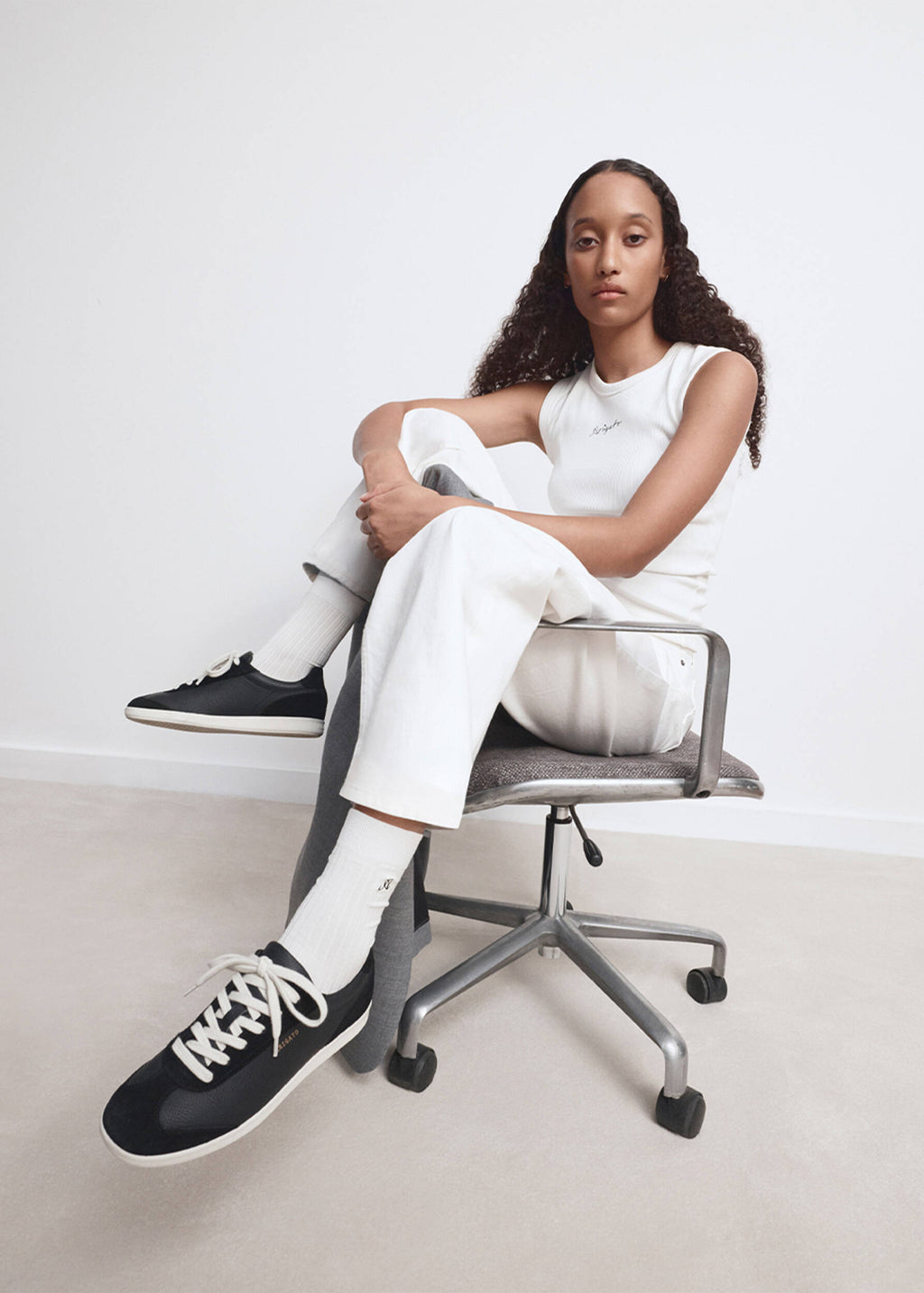 Zane Sneaker - Black/Off White - image 8