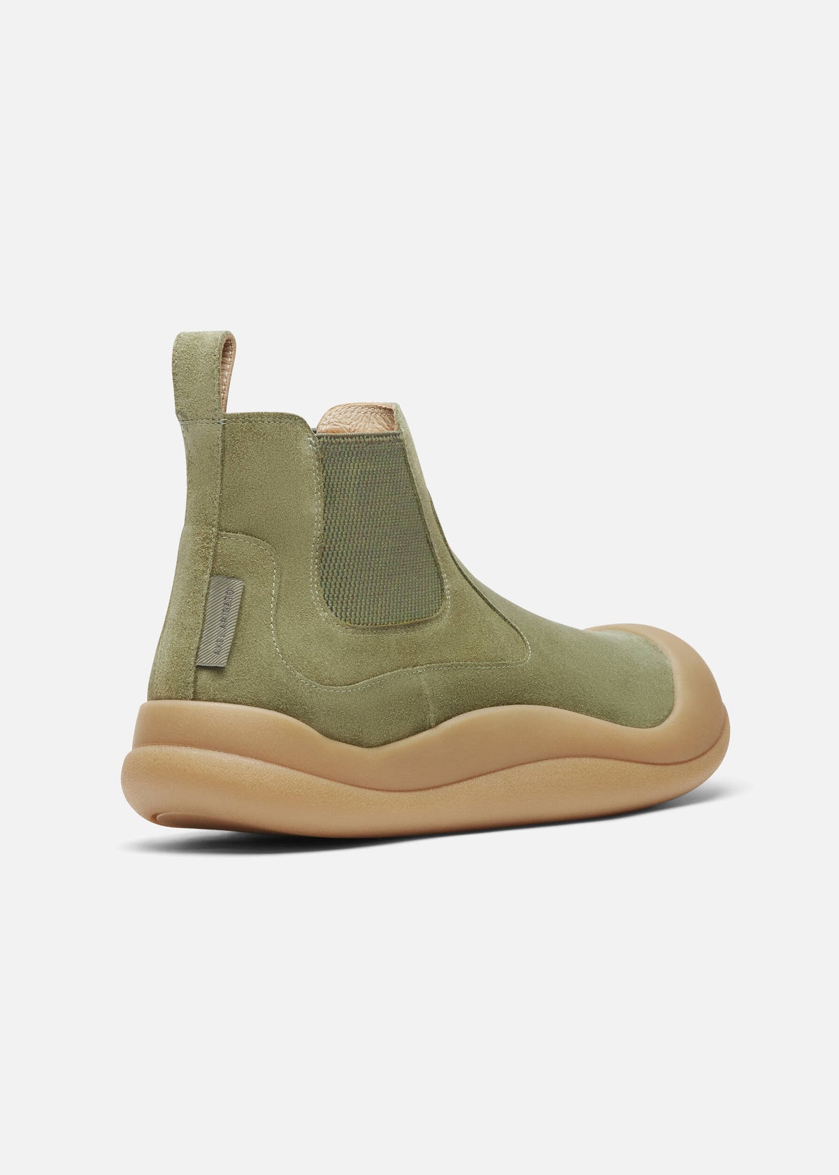 Squish Chelsea Boot - Dark Green/Gum - image 3