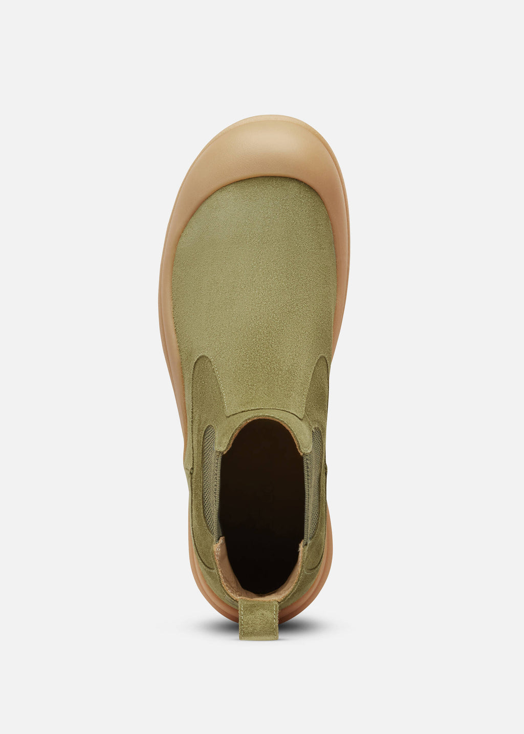 Squish Chelsea Boot - Dark Green/Gum - image 4
