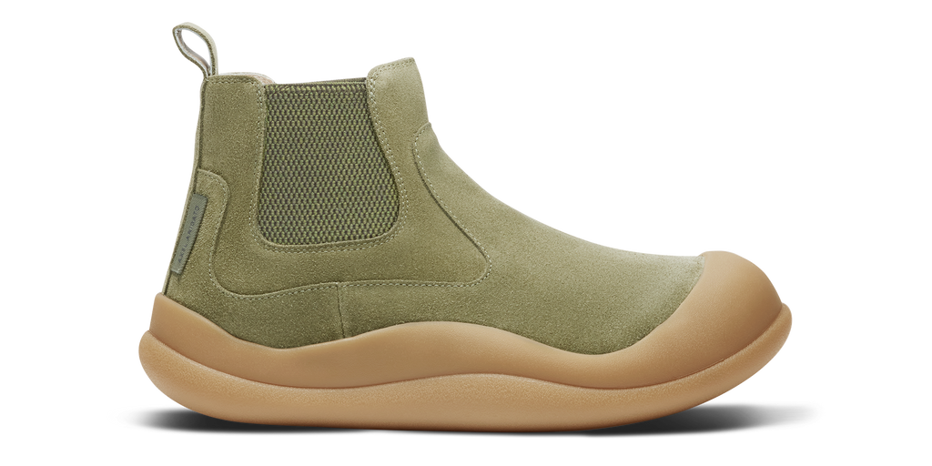 Squish Chelsea Boot - Dark Green/Gum - image 1