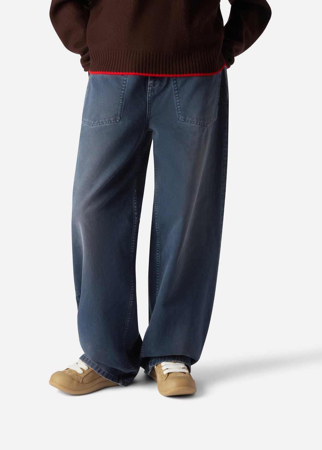 Squish Sneaker - Tan/Gum - image 6