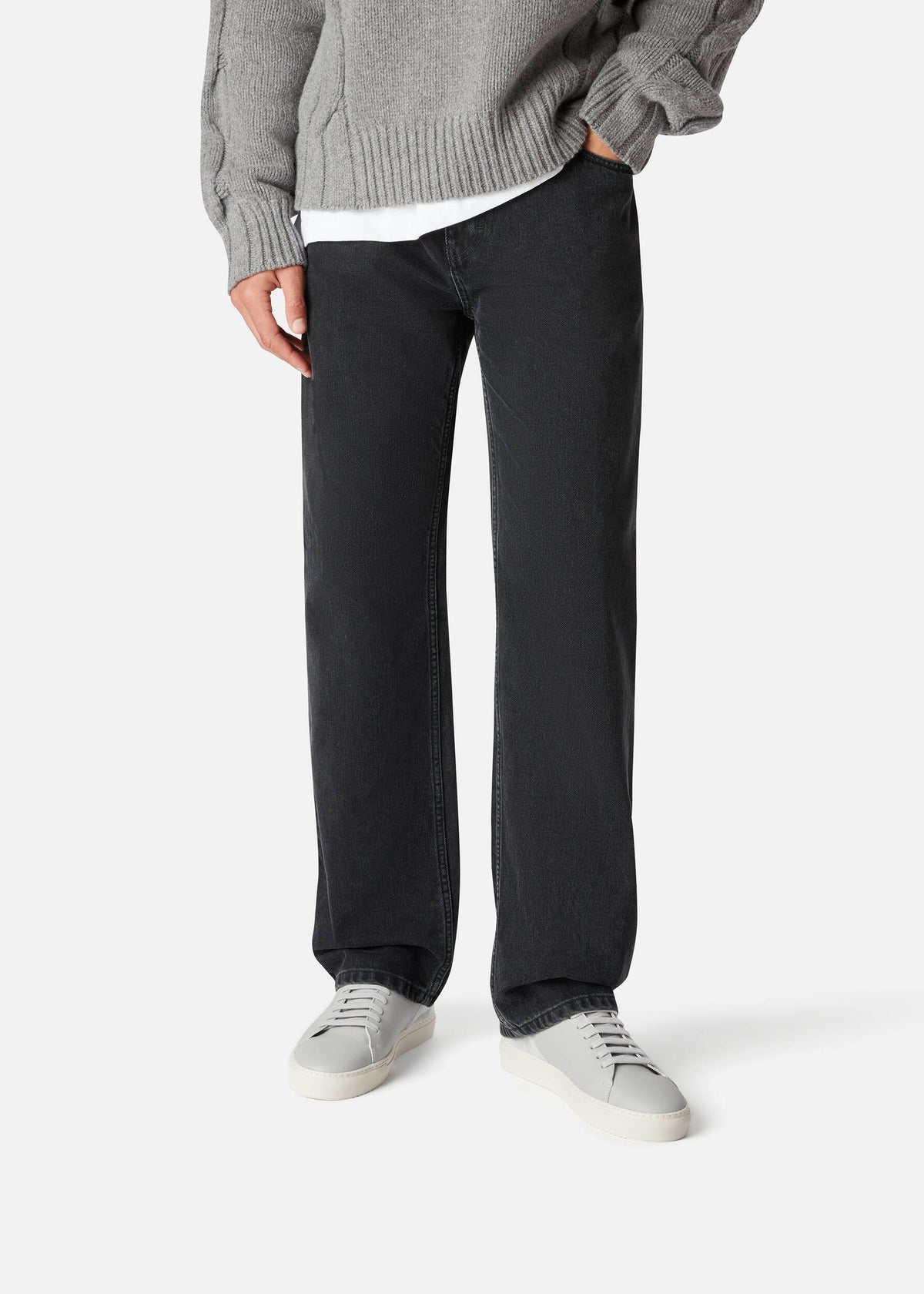 Clean 90 Split Sneaker - Grey/Off White - image 6