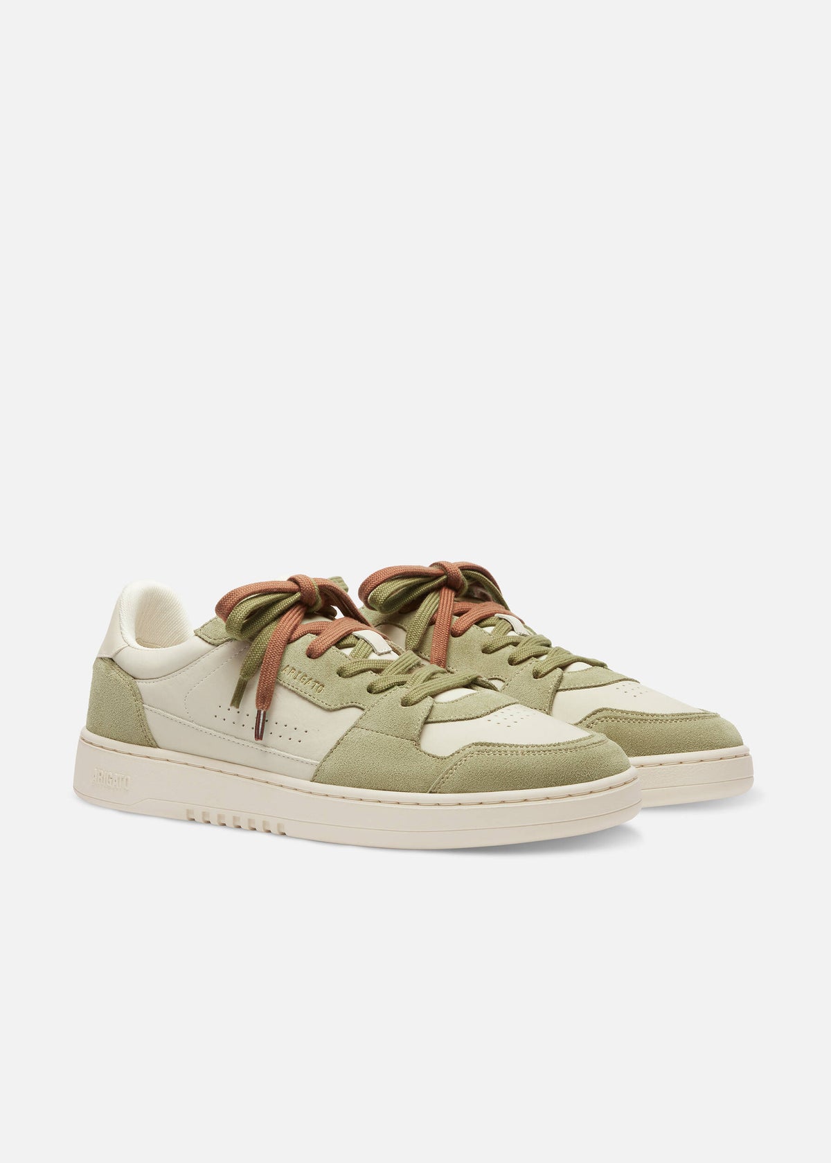 Dice Lo Sneaker - Light Beige/Green - image 2