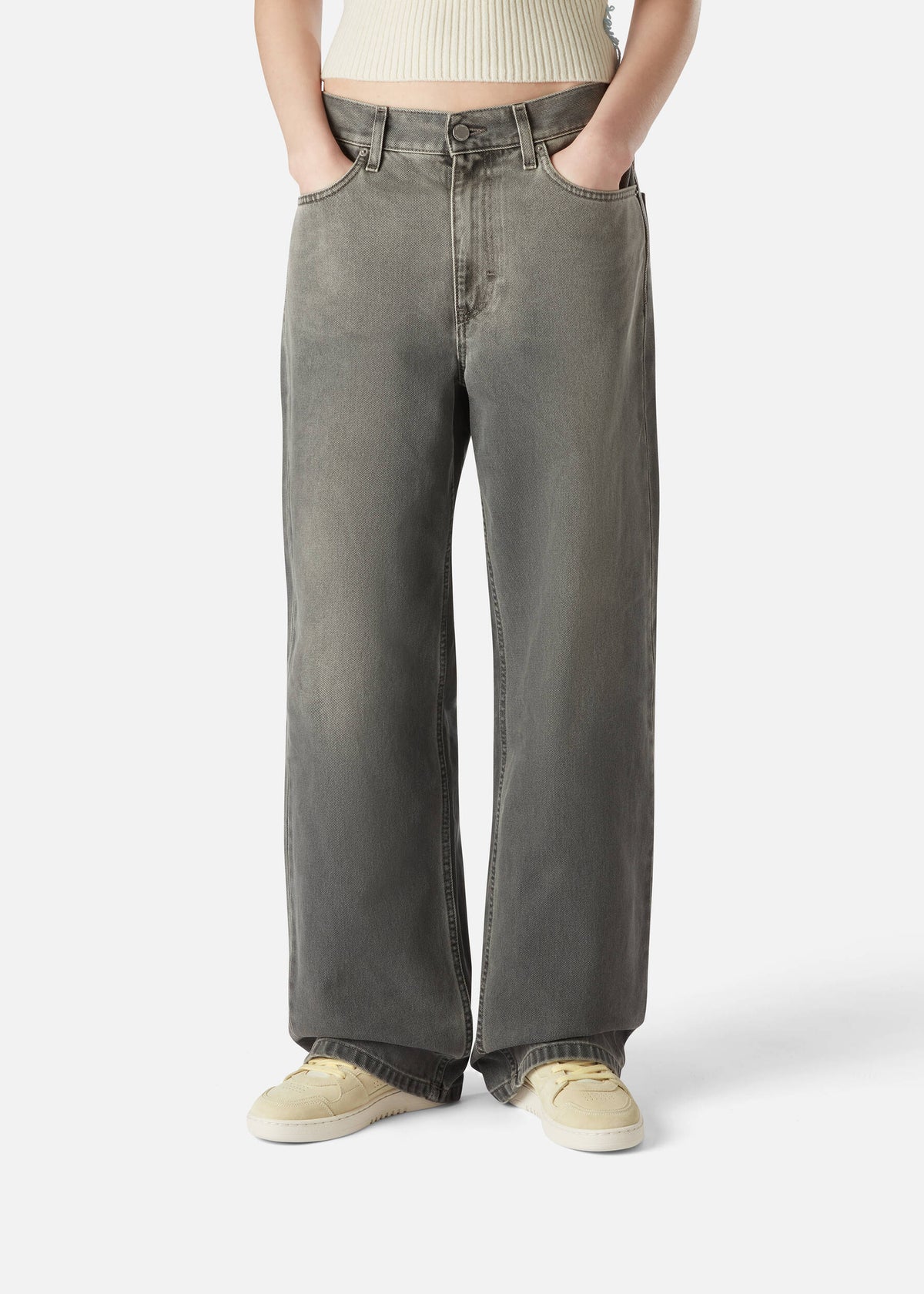 Dice Lo Sneaker - Light Yellow/Light Beige - image 6
