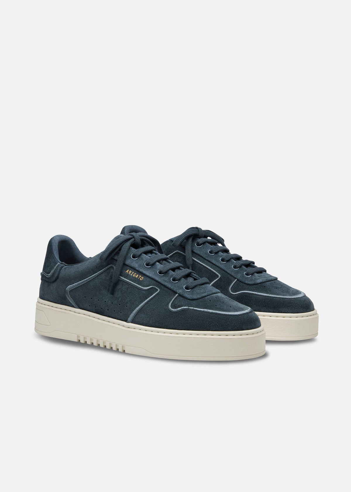 Orbit Embroidery Sneaker - Dark Blue/Off White - image 2
