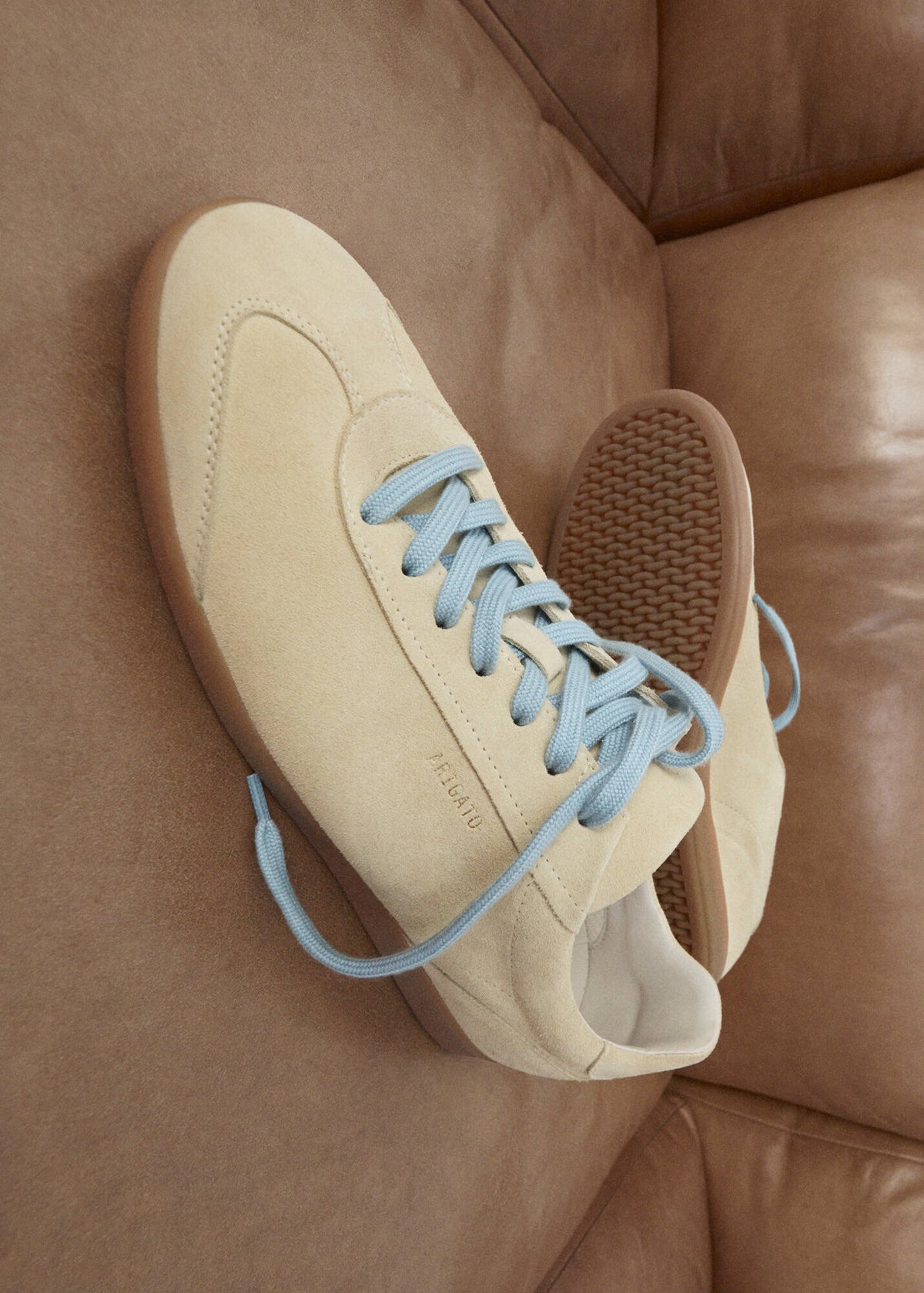 Zane Sneaker - Light Yellow/Gum - image 8