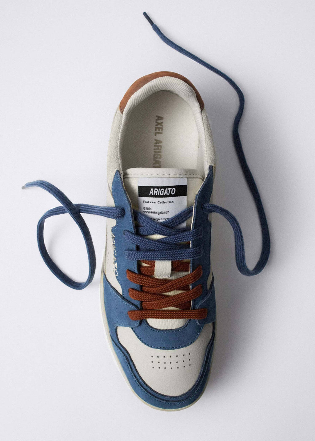 Dice Lo Sneaker - Off White/Dark Blue - image 6