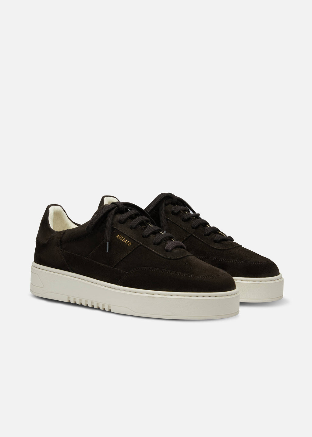 Orbit Vintage Sneaker - Dark Brown/Off White - image 2
