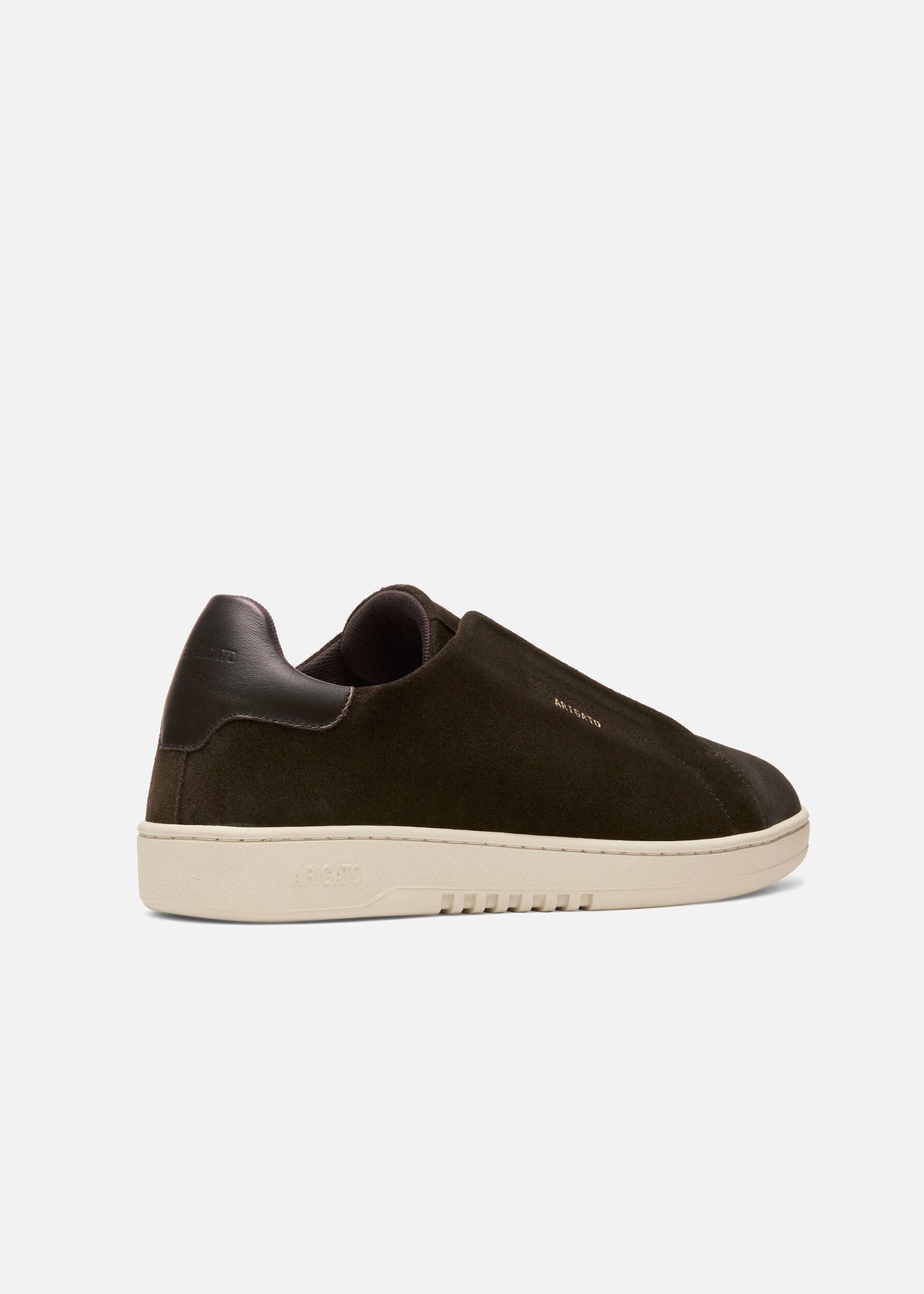 Dice Laceless Sneaker - Dark Brown/Off White - image 3