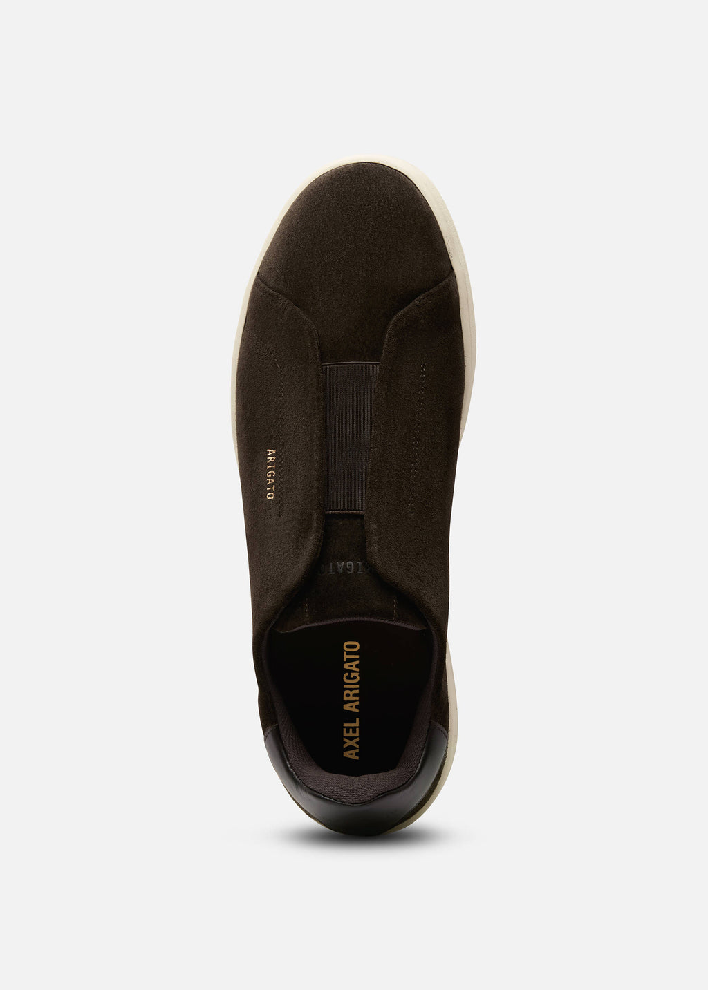 Dice Laceless Sneaker - Dark Brown/Off White - image 4