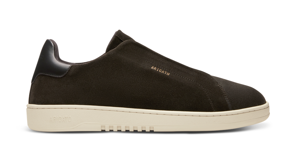 Dice Laceless Sneaker - Dark Brown/Off White - image 1