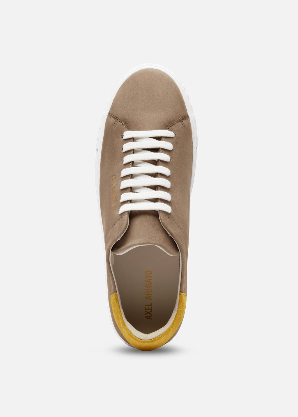 Clean 90 Sneaker - Taupe/Yellow - image 4