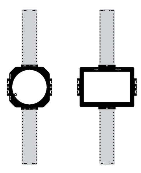 Focal 100ICW8 In-Wall/In-Ceiling 2-Way Coaxial Loudspeaker Mount - F100ICW8MOUNT - image 1