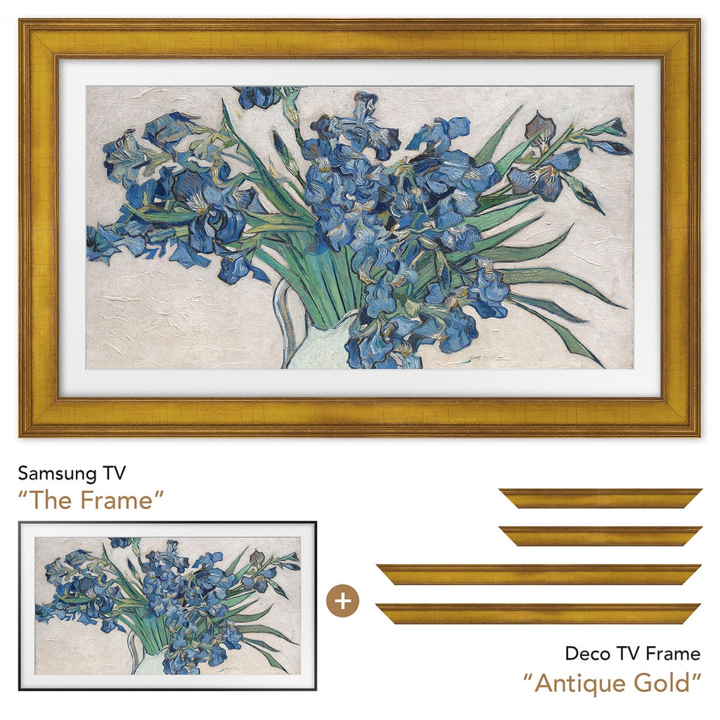 Frame My TV Samsung The Frame  98" Premiere Frame In Antique Gold - FRM-SF-D5179-98-2026 - image 6