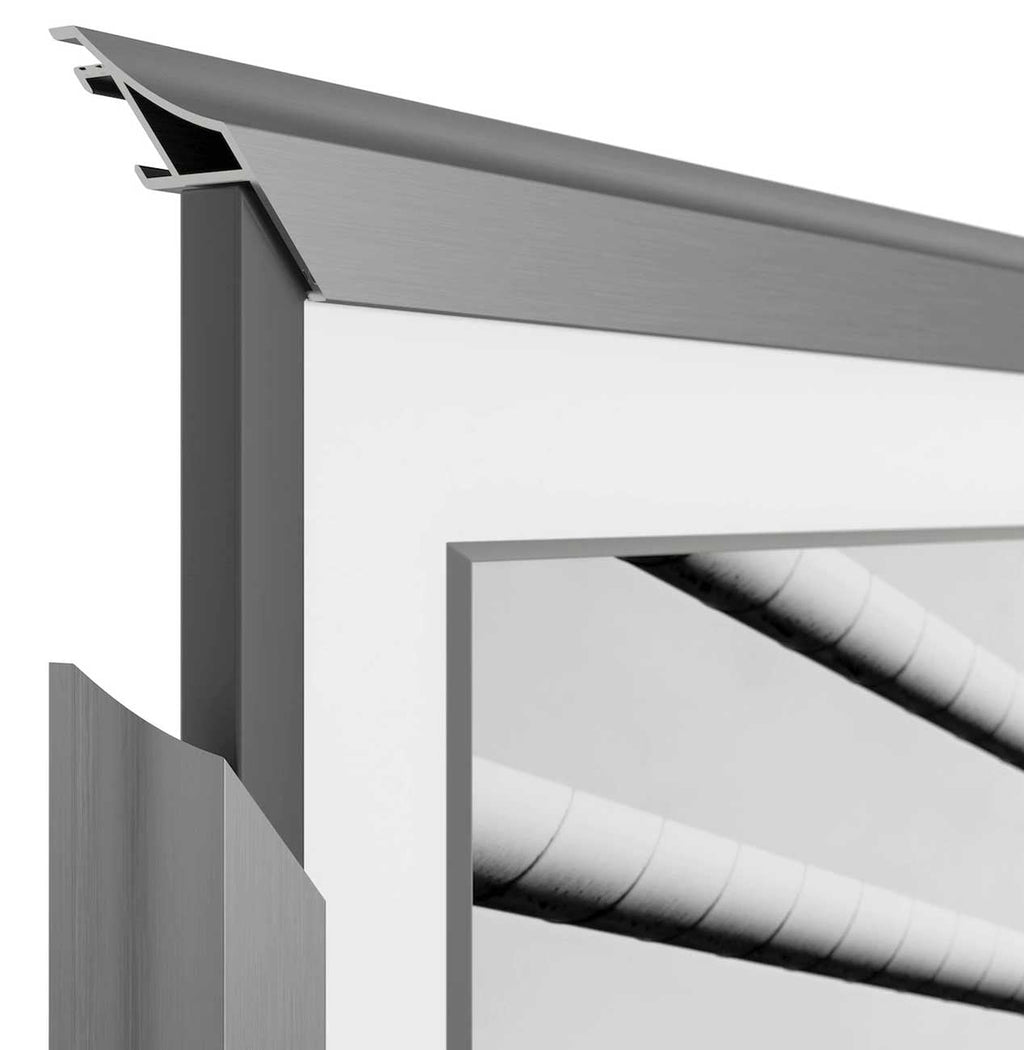 Frame My TV Samsung The Frame  75" Alloy Scoop Frame In Graphite - FRM-AL-SC-GPH-75 - image 1