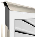 Frame My TV Samsung The Frame  75" Alloy Prismatic Frame In German Silver - FRM-AL-PR-GLS-75 - image 1