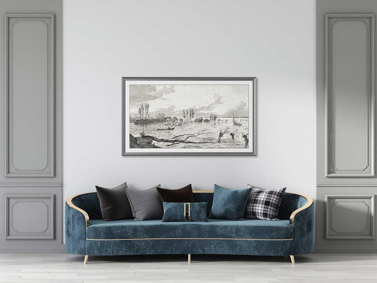 Frame My TV Samsung The Frame  85" Alloy Prismatic Frame In Graphite - FRM-AL-PR-GPH-85 - image 7