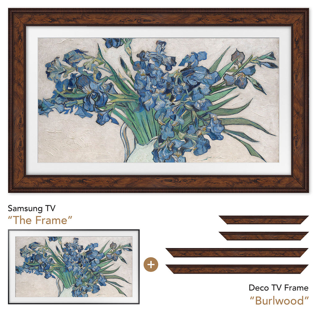 Frame My TV Samsung The Frame  85" Premiere Frame In Burlwood - FRM-SF-D4165-85 - image 6