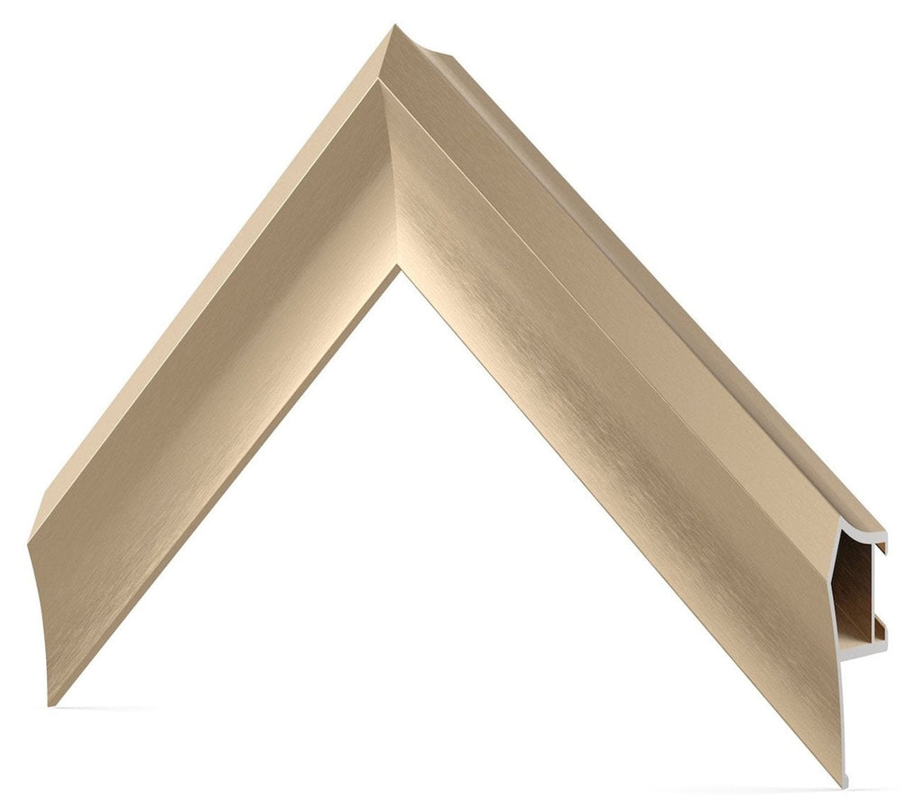 Frame My TV Samsung The Frame  43" Alloy Prismatic Frame In Pale Gold - FRM-AL-PR-GLD-43 - image 3