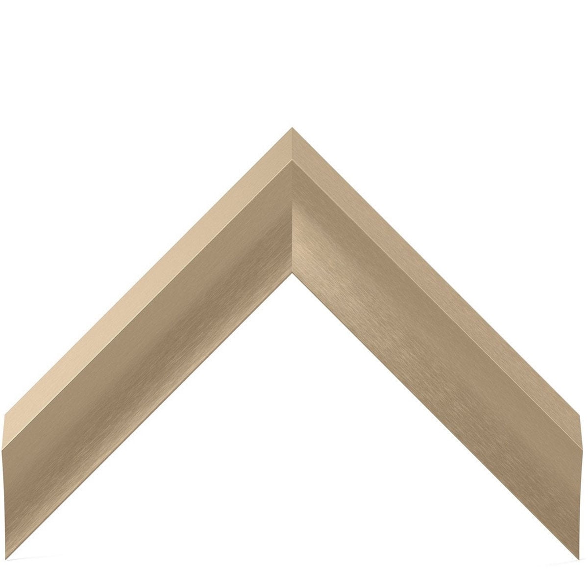 Frame My TV Samsung The Frame  43" Alloy Prismatic Frame In Pale Gold - FRM-AL-PR-GLD-43 - image 4