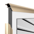 Frame My TV Samsung The Frame  85" Alloy Prismatic Frame In Pale Gold - FRM-AL-PR-GLD-85 - image 1