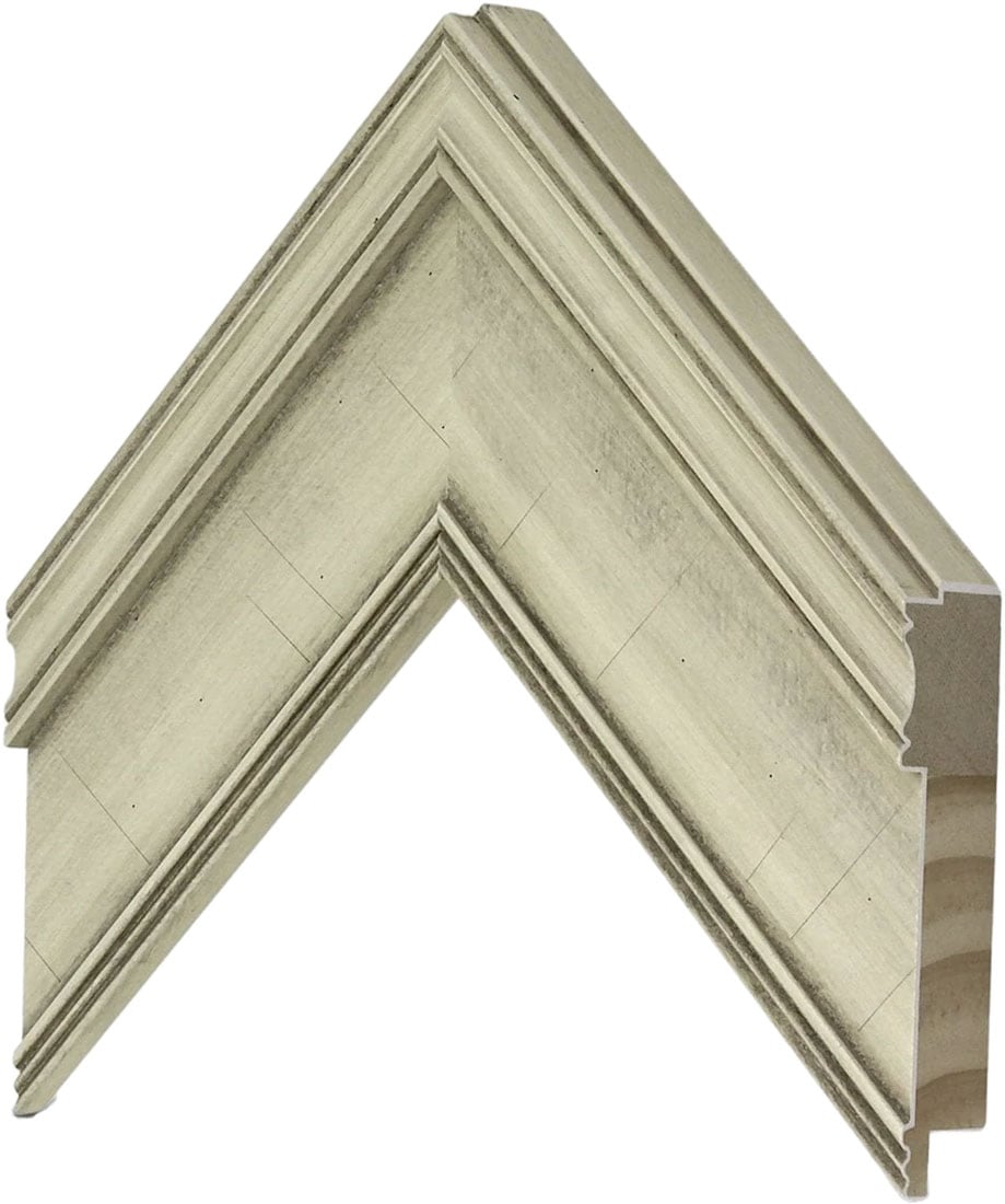 Frame My TV Samsung The Frame  50" Premiere Frame In Antique White - FRM-SF-D5181-50 - image 1