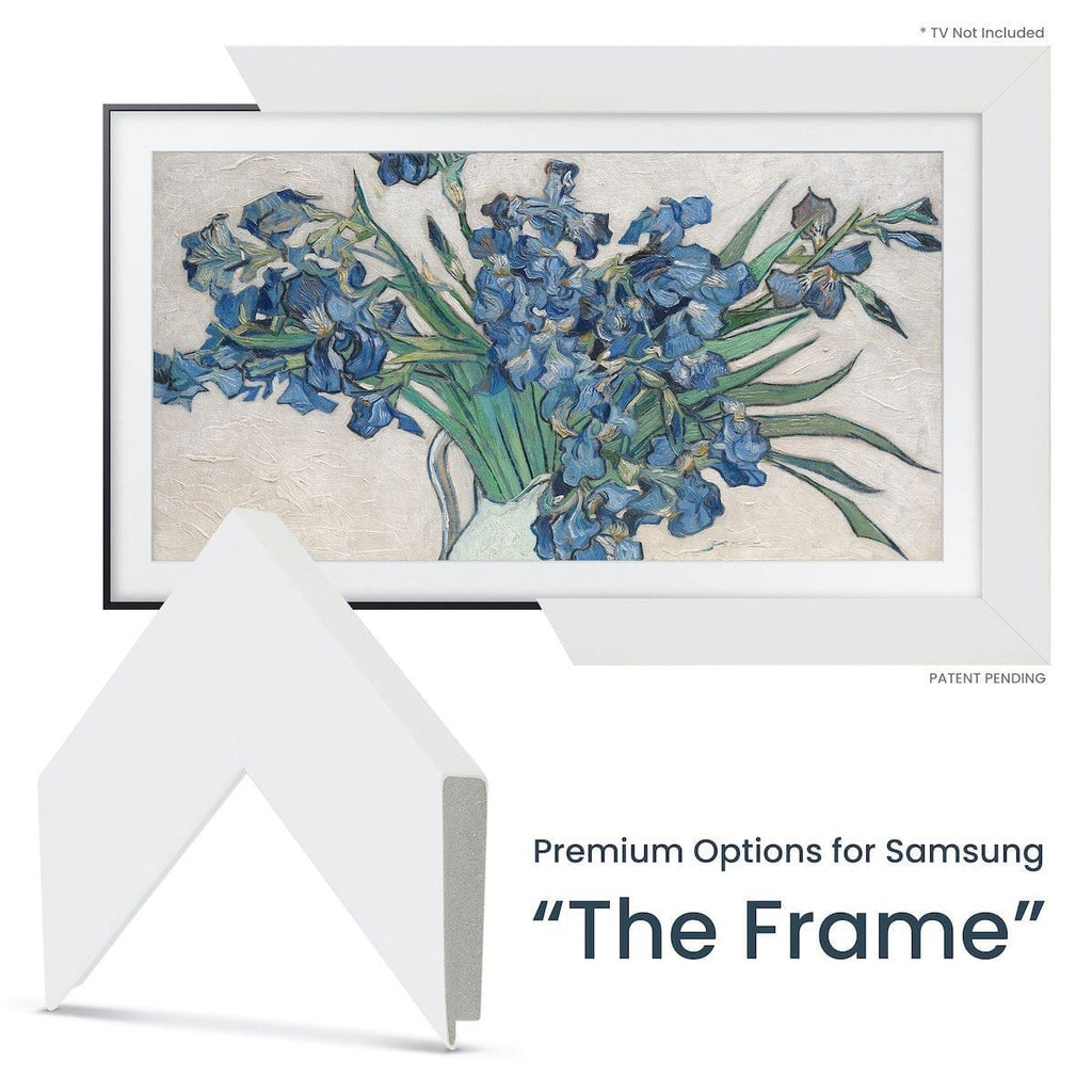 Frame My TV Samsung The Frame  32" Premiere Frame In Gloss White - FRM-SF-D4001-32 - image 2