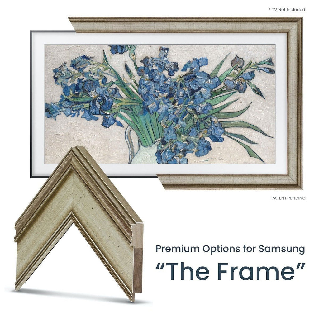 Frame My TV Samsung The Frame  50" Premiere Frame In Champagne - FRM-SF-D5180-50 - image 2