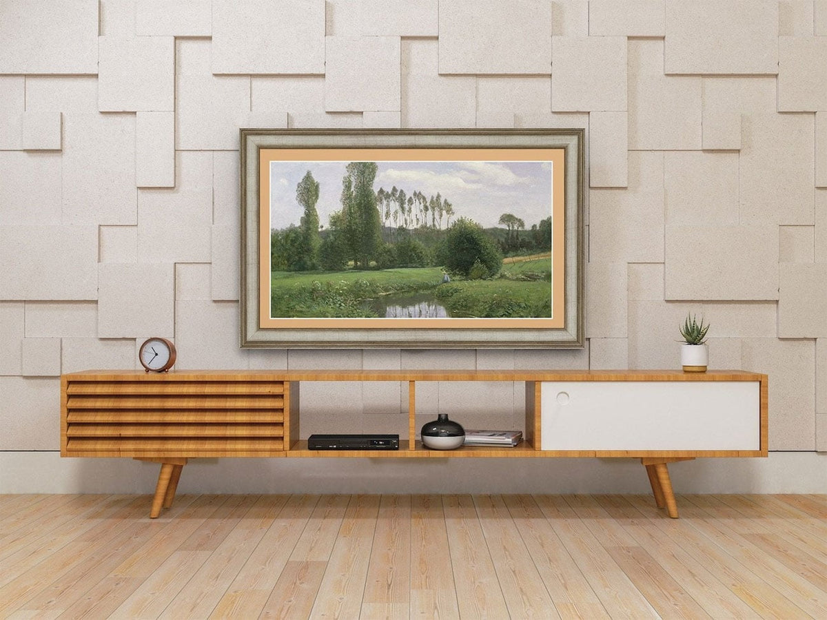Frame My TV Samsung The Frame  55" Premiere Frame In Champagne - FRM-SF-D5180-55 - image 3