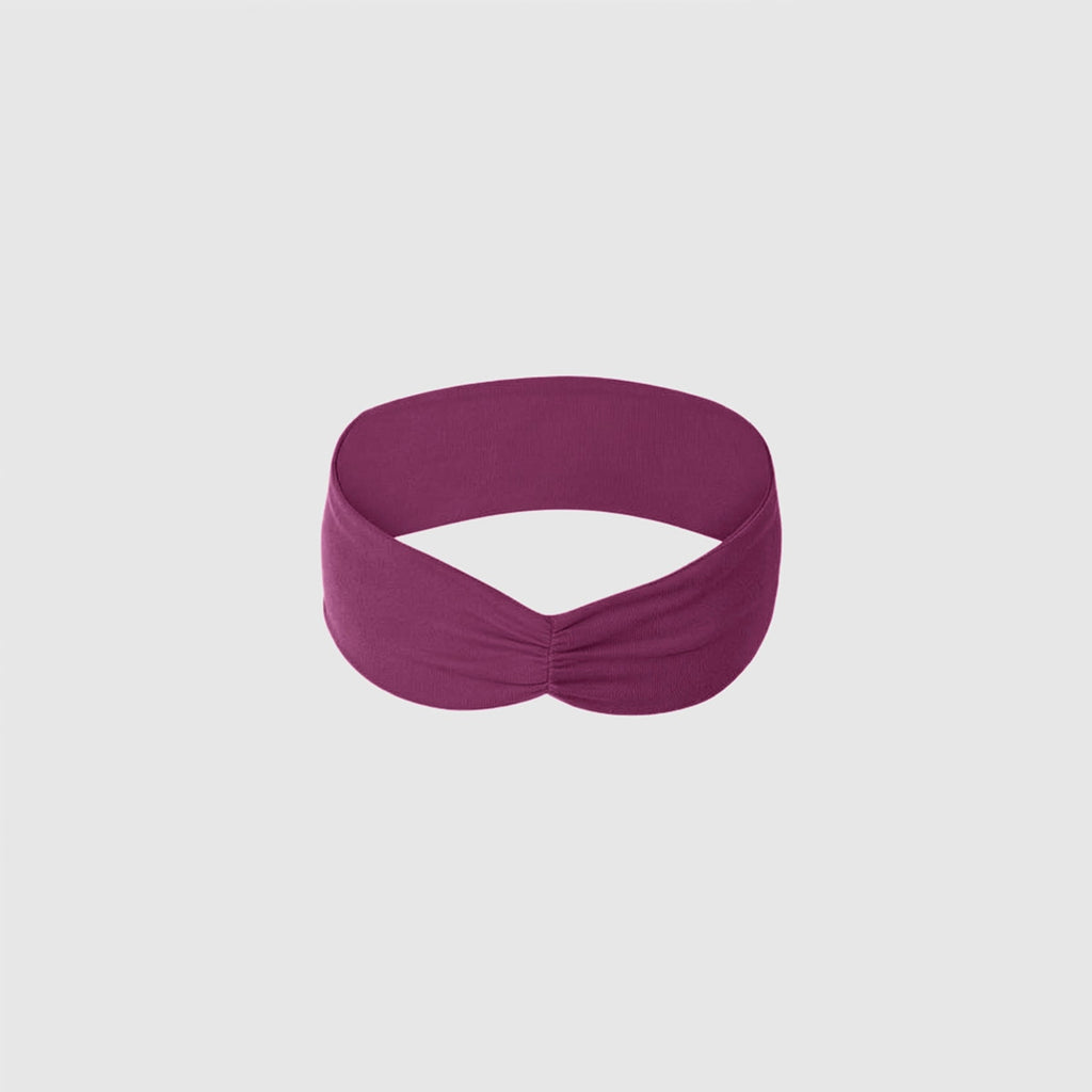 FIGS Cinched Headband - Dark Açaí