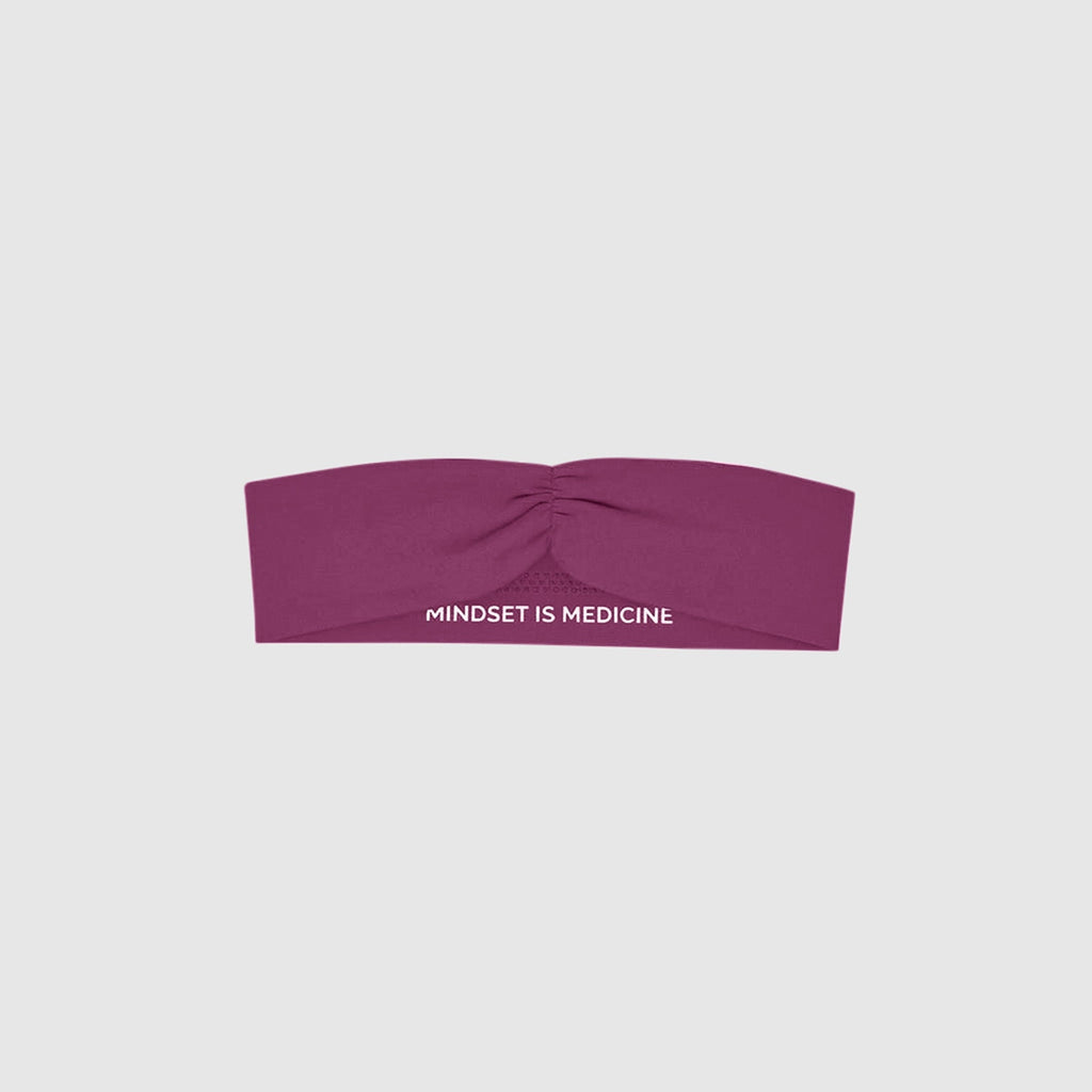 FIGS Cinched Headband - Dark Açaí