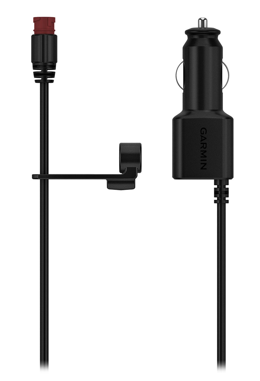 Garmin 12 Volt Black Vehicle Power Cable - 010-13087-14 - image 1