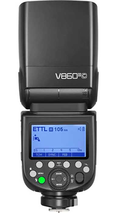Godox Ving V860III TTL Li-ion Flash Kit For Canon Cameras - V860IIIC - image 4