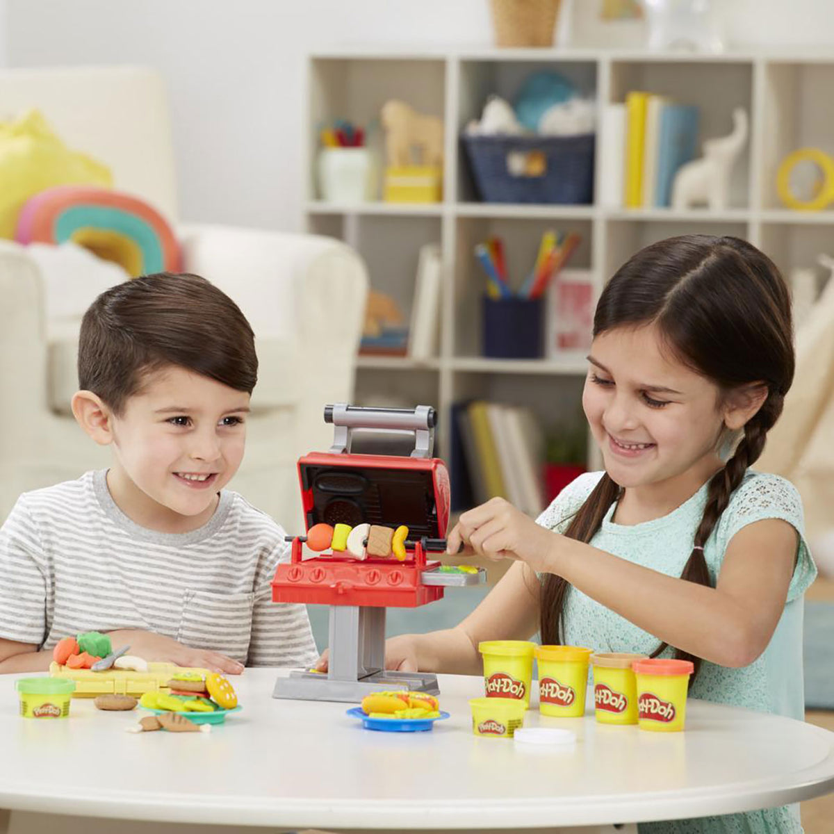 Hasbro Play-Doh Kitchen Creations Grill 'n Stamp Playset - HSBF0652 - image 4