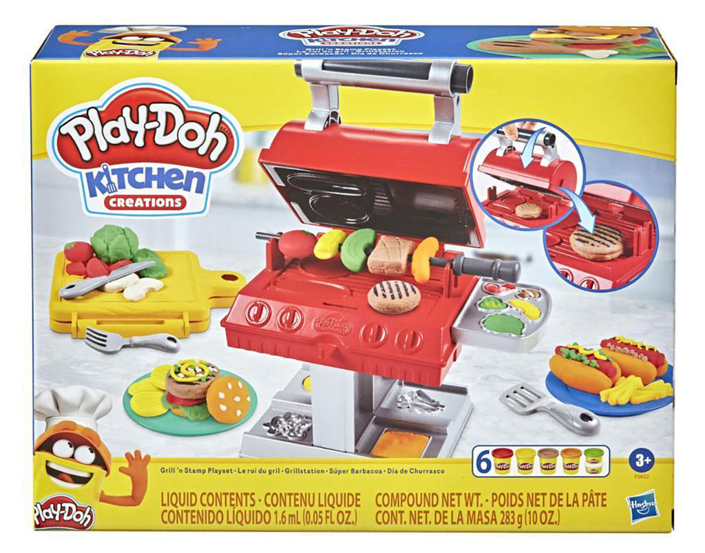 Hasbro Play-Doh Kitchen Creations Grill 'n Stamp Playset - HSBF0652 - image 2