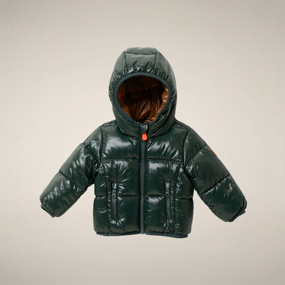 Unisex Baby Puffer Jacket Jody in Nori Green