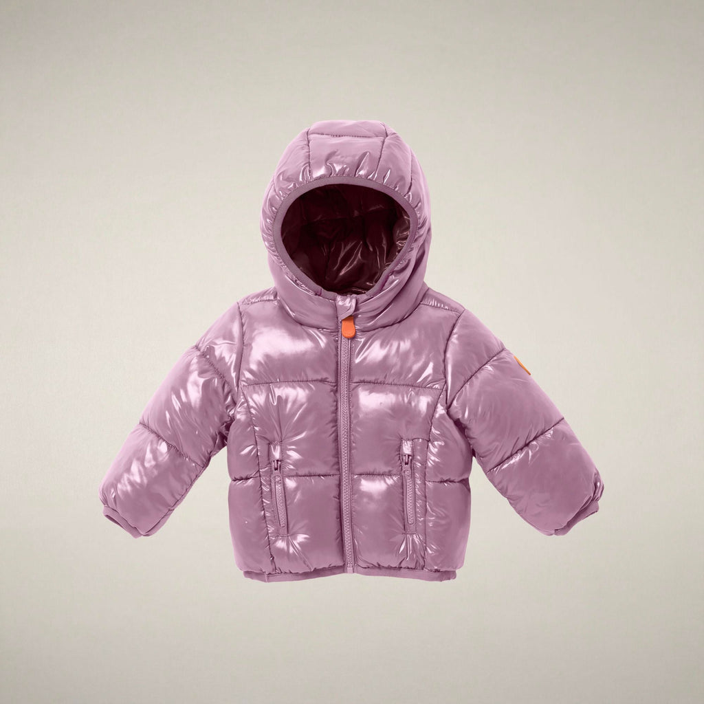 Unisex Baby Puffer Jacket Jody in Wild Orchid