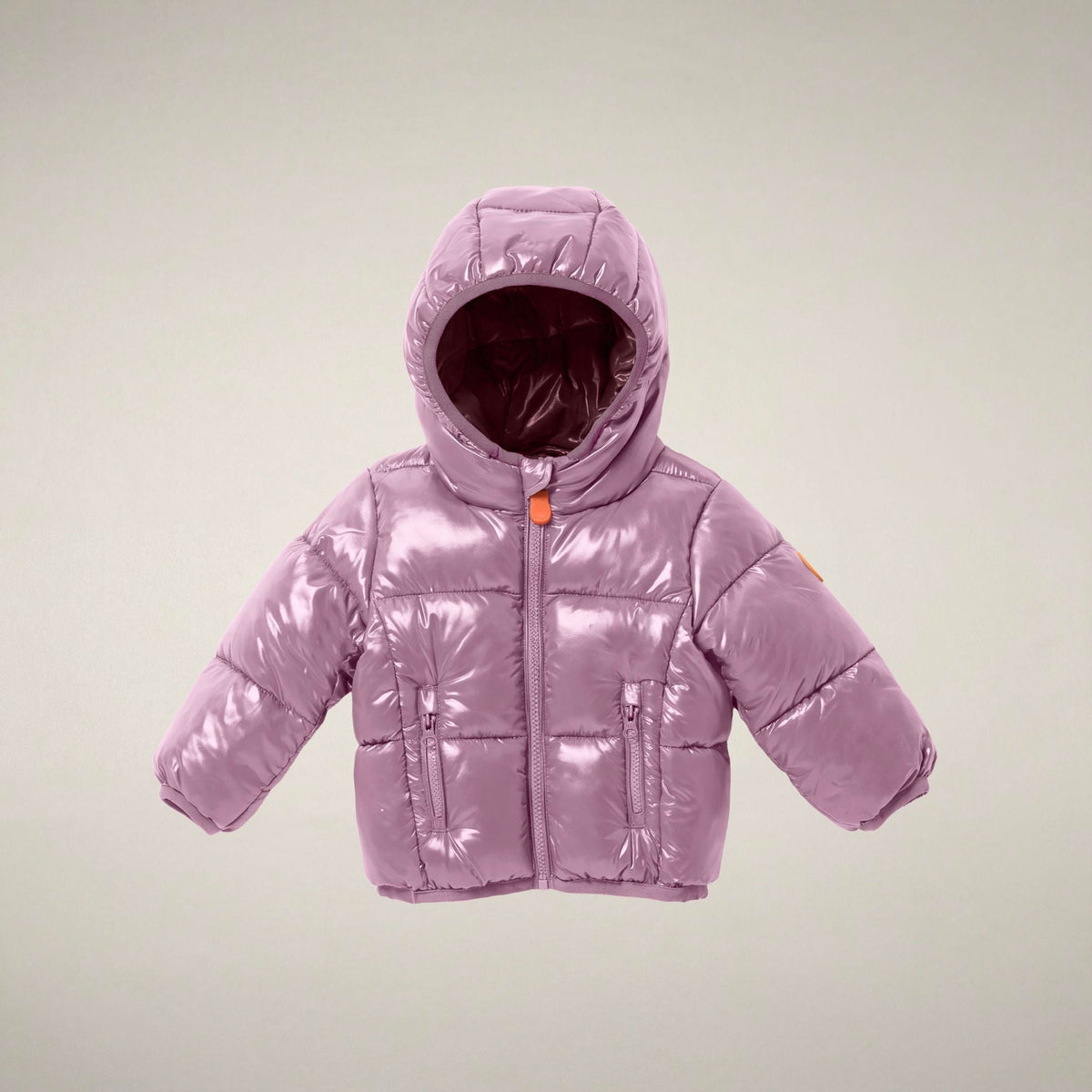 Unisex Baby Puffer Jacket Jody in Wild Orchid