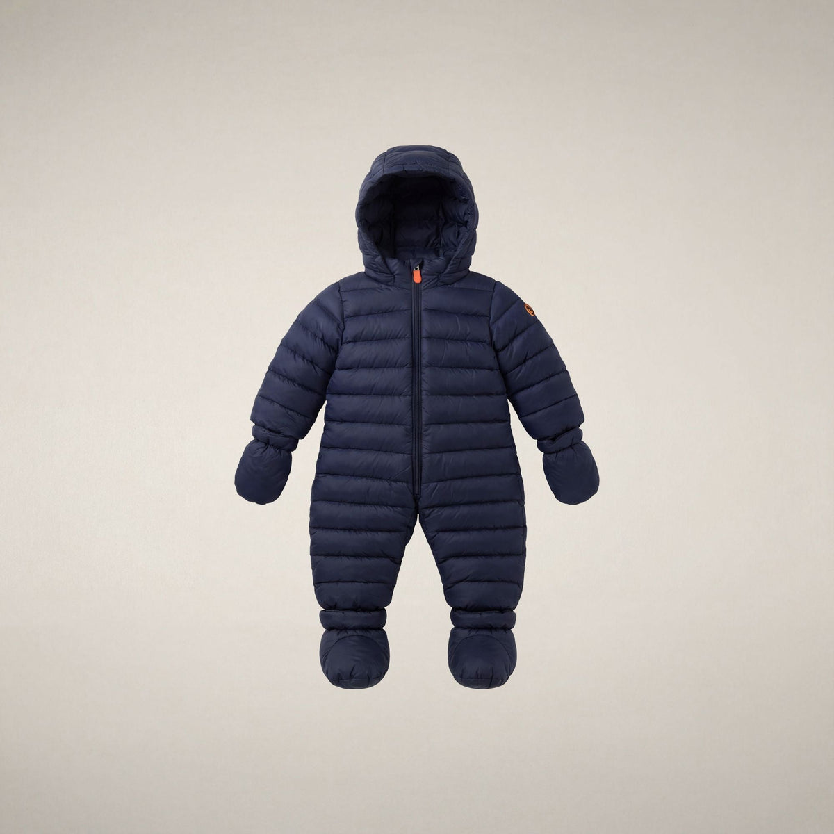 Unisex Baby Padded Overall Storm in Navy Blue