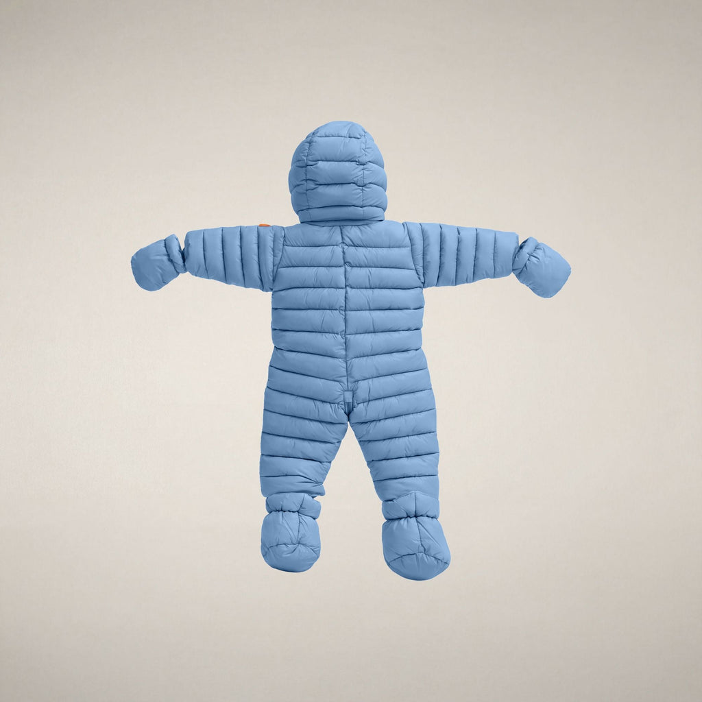 Unisex Baby Padded Overall Storm in Dolphin Blue