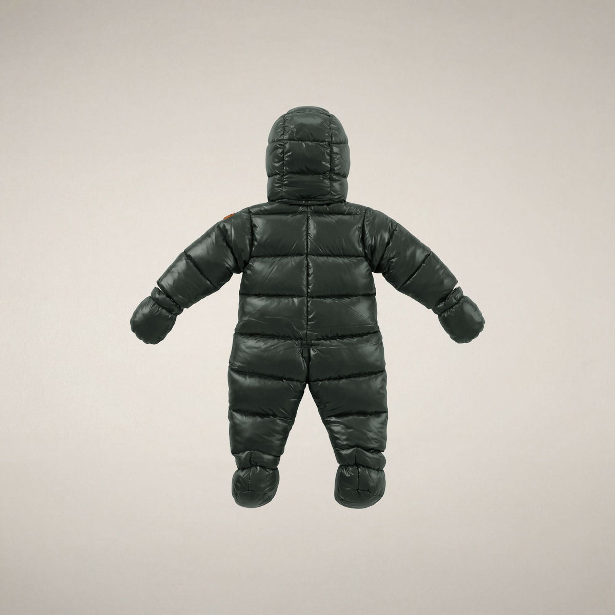 Unisex Baby Padded Overall Shell in Nori Green
