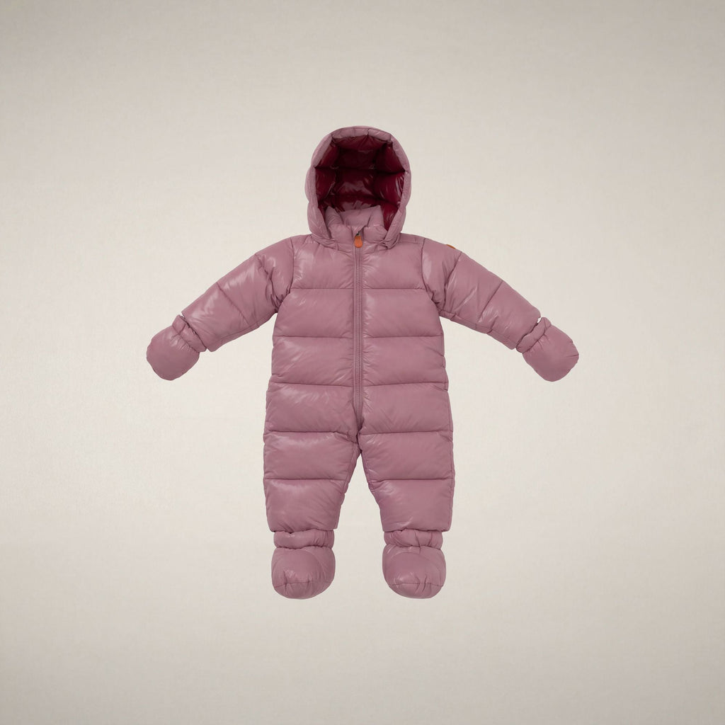 Unisex Baby Padded Overall Shell in Wild Orchid