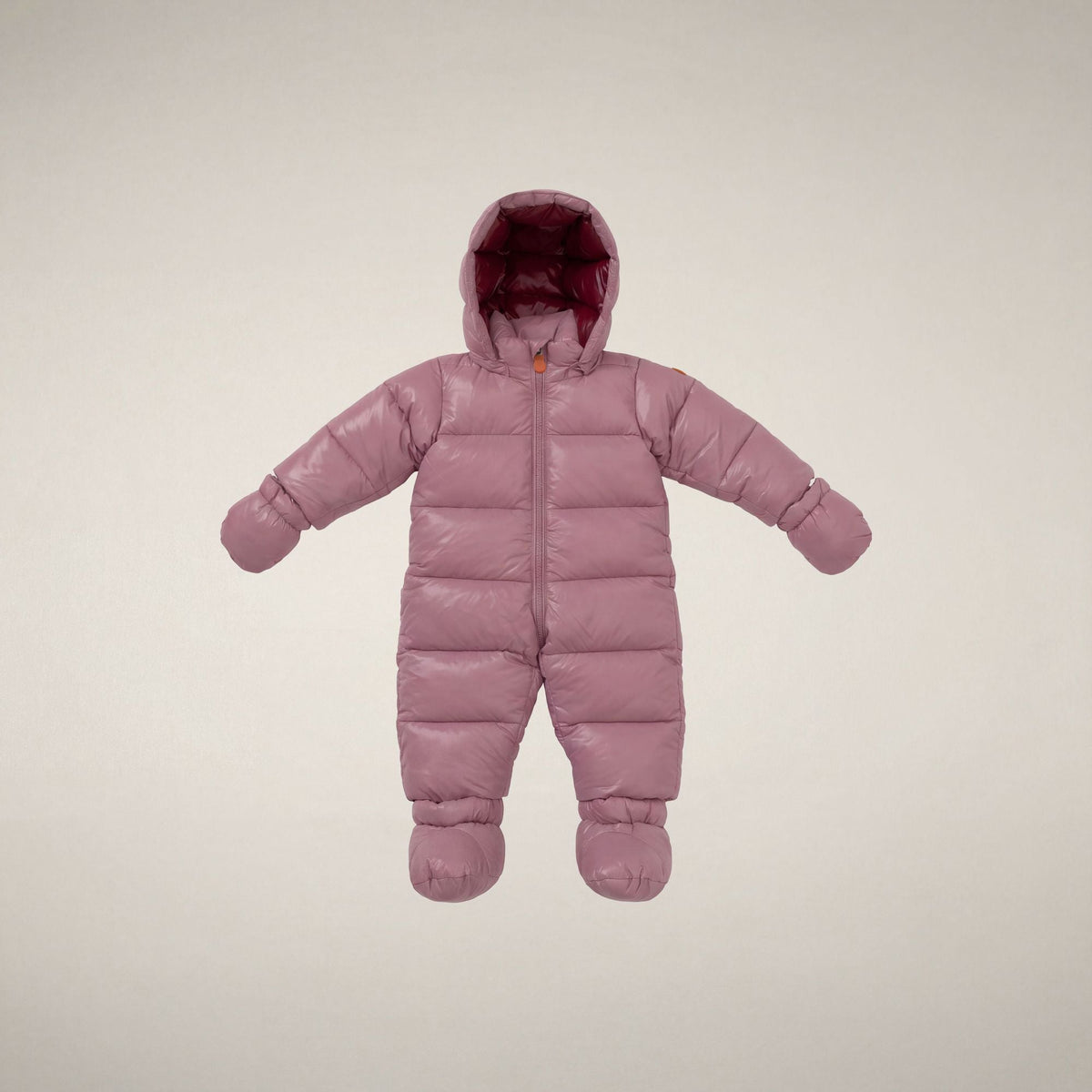 Unisex Baby Padded Overall Shell in Wild Orchid
