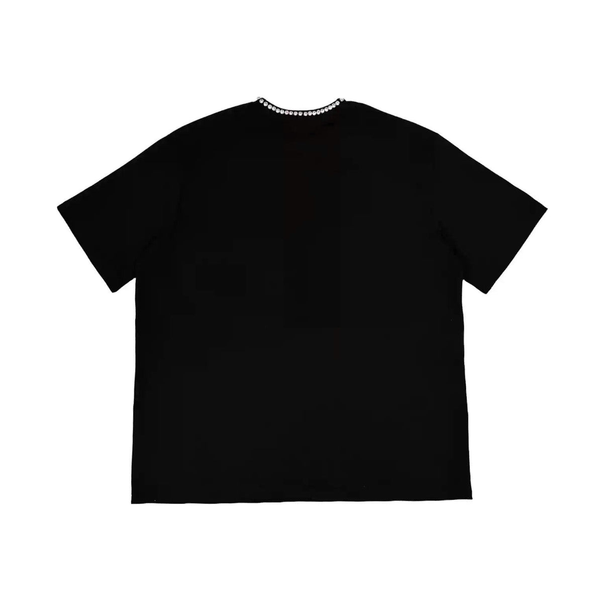 Rhinestone Iced Collar Tee